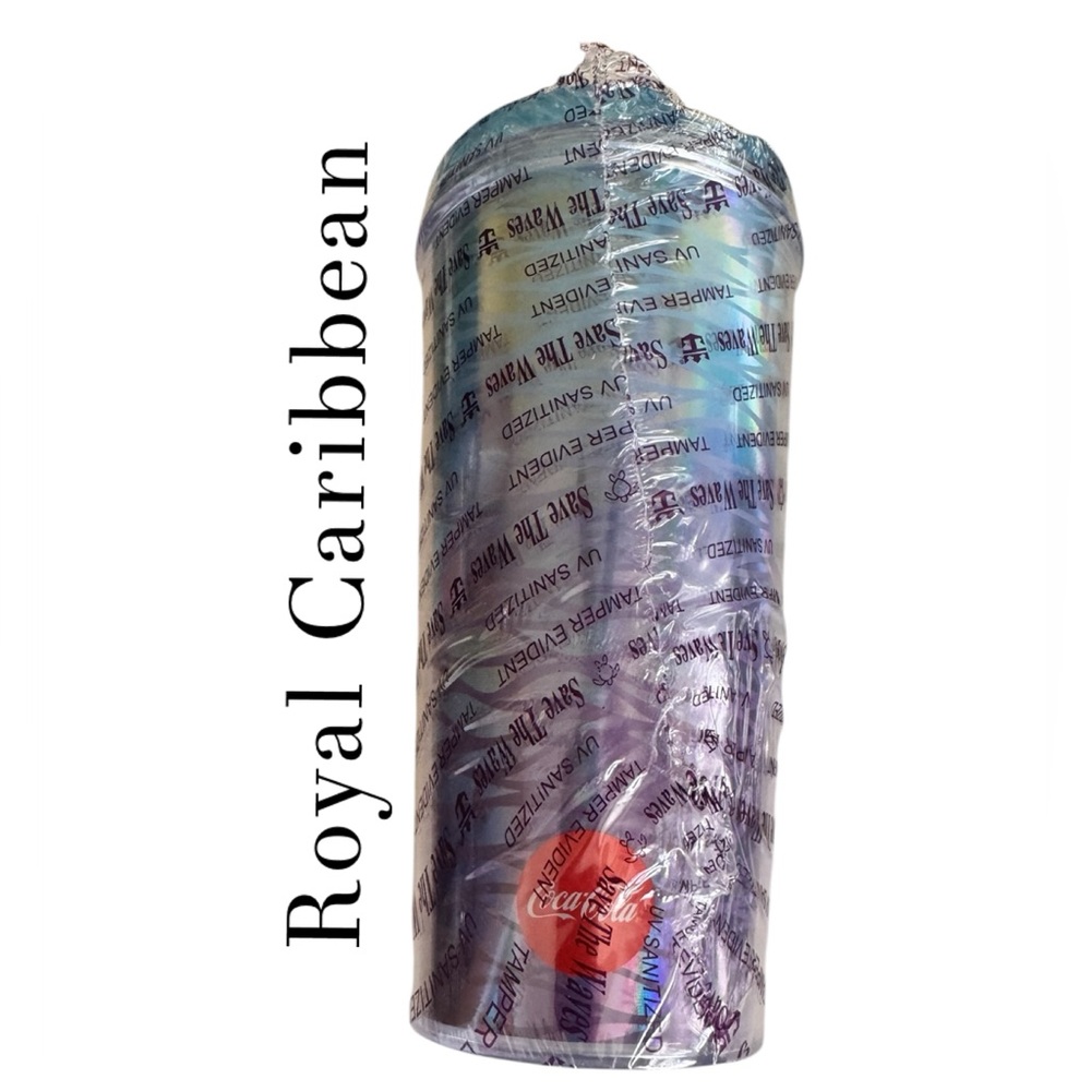 Royal Caribbean Colorful Drinking Tumbler